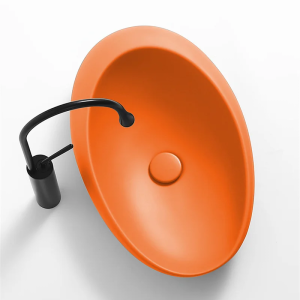 Luxury Nordic Oval Ceramic Countertop Basin
