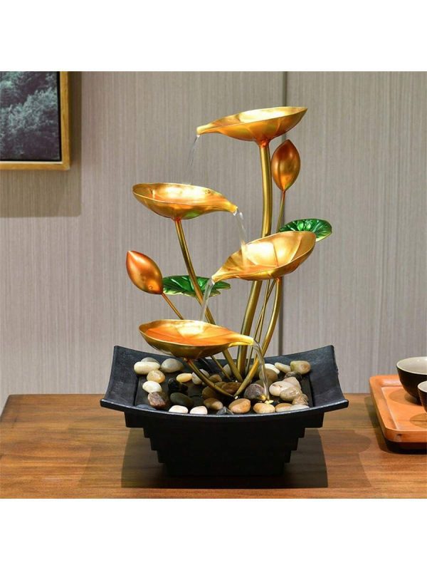 1pc Soothing 3-Tier USB-Powered Tabletop Fountain