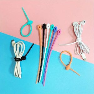 Silicone Storage Zip Ties
