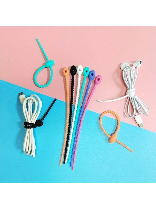 Silicone Storage Zip Ties