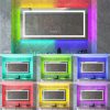 Elegant LED Vanity Mirror with RGB Backlight & Dimmable Anti-Fog Features for Modern Bathrooms - Image 4