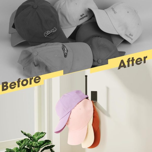 Stainless Steel Hat Organizer for Baseball Cap - 图片 5