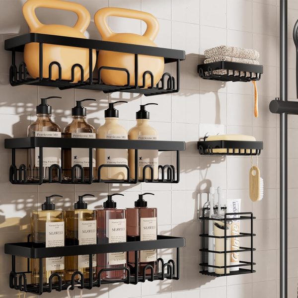 Bathroom, Washroom, Kitchen, Non Perforated Storage Rack