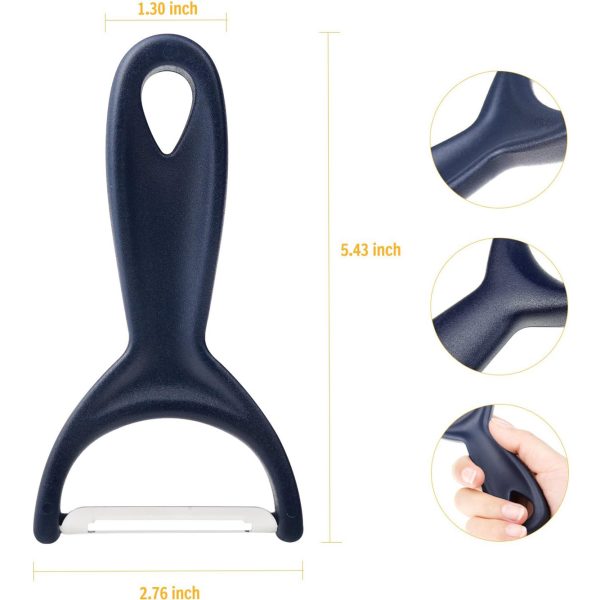 Potato Peeler Y Shaped Vegetable Peeler, Premium Ultra Sharp Fruit Peeler for Kitchen - 图片 2