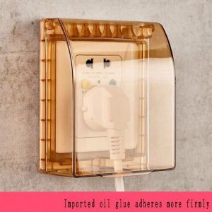 1pc 86 Type Waterproof Socket Protective Cover For Bathroom, Toilet, Outdoor