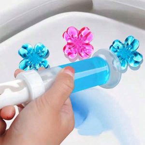 5pcs Toilet Deodorizer Gel With Long-lasting Fragrance, Keep Your Bathroom Clean And Fresh
