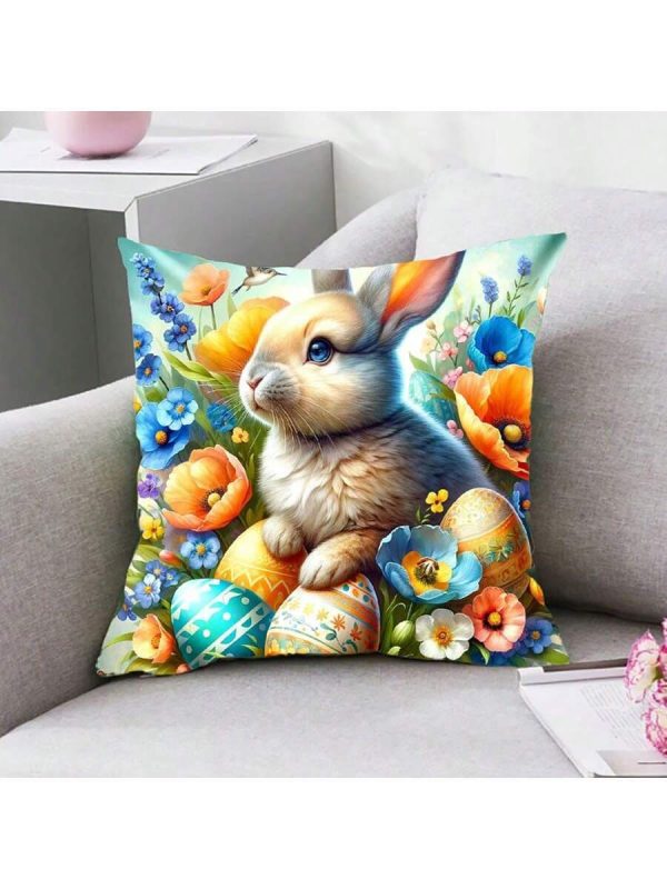 New Arrival Festive Pillow Cover, Home Decor Cushion Case For Sofa And Bed, Suede Fabric Pillowcase