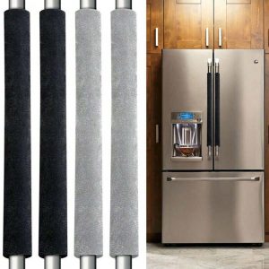 2pcs Refrigerator Door Handle Gloves, Kitchen Appliance Decoration Handle Gloves