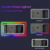 Elegant LED Vanity Mirror with RGB Backlight & Dimmable Anti-Fog Features for Modern Bathrooms - Image 3