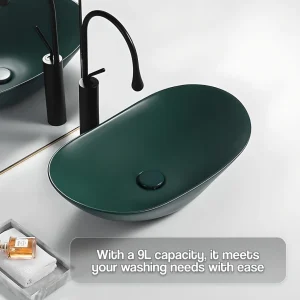 Stylish Nordic Ceramic Bathroom Sink