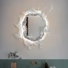 Luxury Water Spray Mirror Wall Lamp – Dimmable LED Deco Sconce for Modern Home Lighting - Image 4